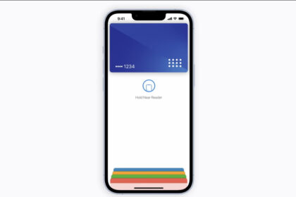 An iPhone with the Wallet app open