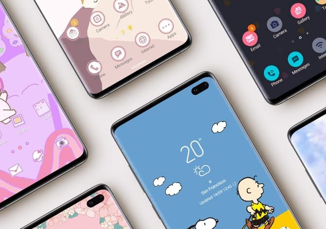 Different themes for phone