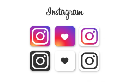 three pictures with camera icons and the word Instagram above